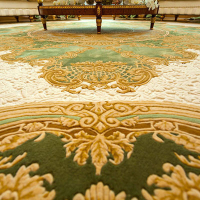 Non-Slip Handmade Silk Carpet for 5 Star Hotel Corridors and Commercial Rooms Custom