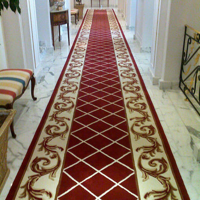 Non-Slip Handmade Silk Carpet for 5 Star Hotel Corridors and Commercial Rooms Custom