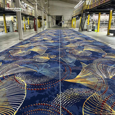 Indoor Flooring Luxury 5 Star Hotel Lobby Carpet Wall To Wall Print Moquette Carpets
