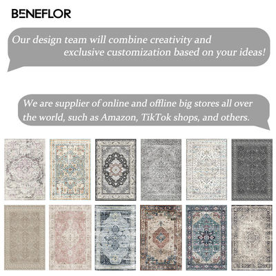 Customizable Modern Living Room Floor Carpet Support Customization and European Style