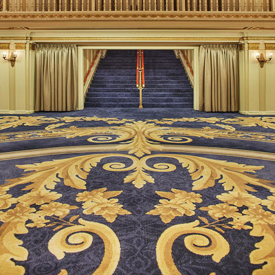 5 Star Living Room Handmade Hotel Carpet Plush Pile Height Modern Design Tapis Rooms