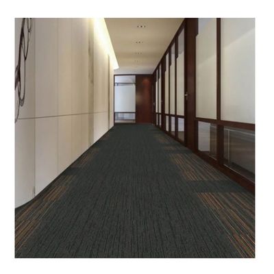 Beijing Meeting Room Carpet Tiles 25x100 with Antimicrobial Treatment and PVC Backing