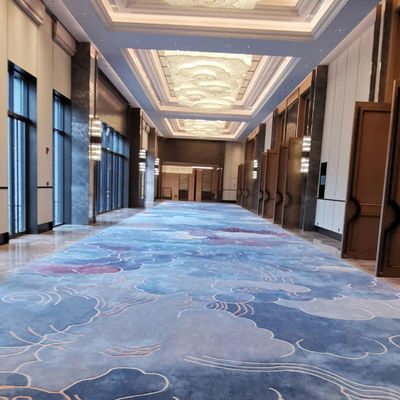 Hallway Luxury Hotel Carpet Wall to Wall Custom Modern Design Handmade Banquet Carpets