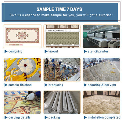 Hallway Luxury Hotel Carpet Wall to Wall Custom Modern Design Handmade Banquet Carpets