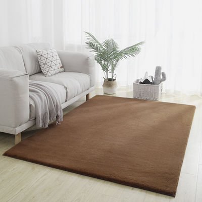 Modern Handmade Tufted Rugs Faux Rabbit Carpet Area Rugs for Customized Living Room