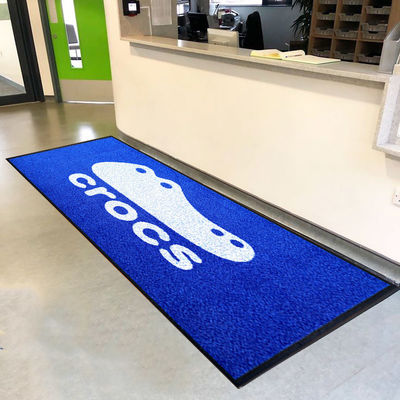 Custom Medium Thickness 3D Printed Carpet Standing Floor Grip Mat for Office Business Rugs