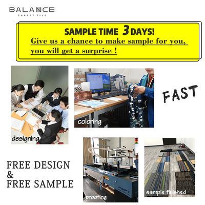 Office Flooring Made Easy 100% Nylon Flat Weave Carpet Tiles with Waterproof Backing