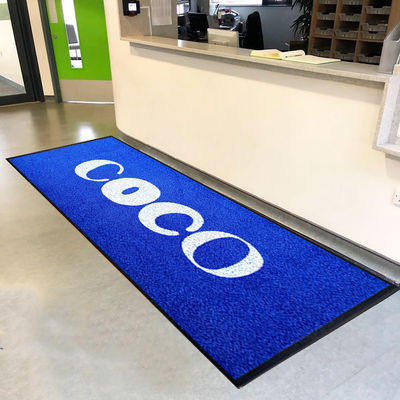 Custom Medium Thickness 3D Printed Carpet Standing Floor Grip Mat for Office Business Rugs