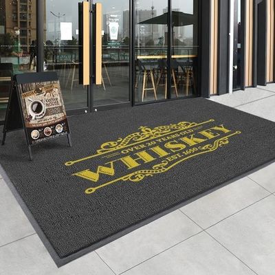 Nitrile Rubber Backing Multi-Function Synthetic Turf Gym Mat with Custom Printing