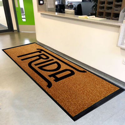 Nitrile Rubber Backing Multi-Function Synthetic Turf Gym Mat with Custom Printing