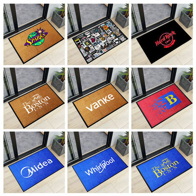 Nitrile Rubber Backing Multi-Function Synthetic Turf Gym Mat with Custom Printing