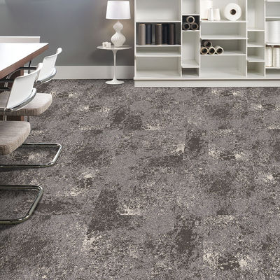 Commercial Rooms Carpet Tiles 100% PP Modular Tufted with Loop Pile Bitumen Material