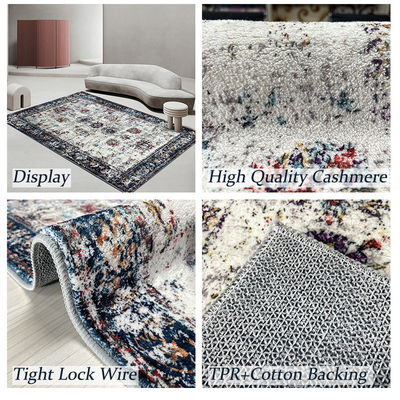 Customize Yiwu Non Slip 3D Printed Kitchen Mat for Living Room and Bedroom Rectangle
