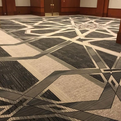 Hotel Room 100% Nylon Printed Broadloom Cut Pile Hotel Carpet with 4m/3.66m Width