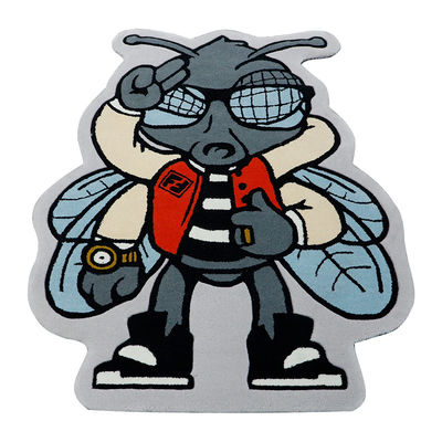 Home Living Room Personalized Tufted Custom Anime Cartoon Sneaker Design Carpet Area Rugs