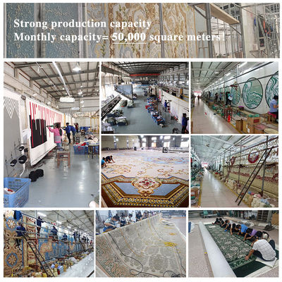Custom Rectangle Acrylic Rug Carpet in Anime Style for Handmade Anti-Slip Floor Mats