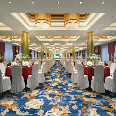 Printed Nylon Carpet in Rectangle Shape for Hotel Ballroom Room and Hallway Decoration