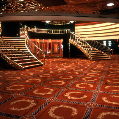 Customized Hotel Carpet Wall to Wall Broadloom Design for Fireproof Corridor Flooring