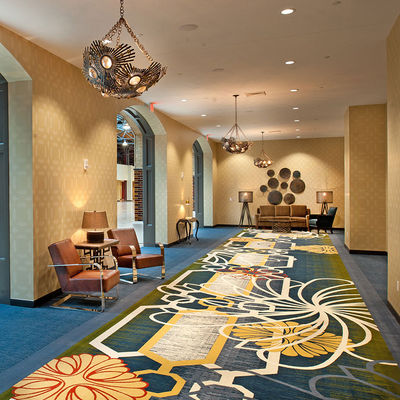 Custom Cut Pile Nylon Hotel Carpet The Ultimate Solution for Fireproof Corridors