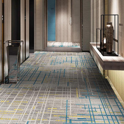 Hotel Home Office Hallway Prayer Anti-Slip Nylon Printed Carpet with Loop Pile Design