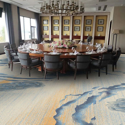 Hotel Home Office Hallway Prayer Anti-Slip Nylon Printed Carpet with Loop Pile Design