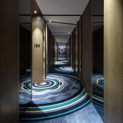 Custom Pattern Handtufted Wool Silk Carpet for Indoor in Living Room Bedroom Hallway