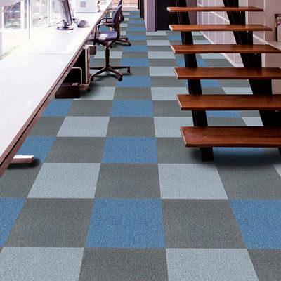 Square Tiles PET FRIENDLY Tapis Modular Carpets 50x50 For Office Commercial Carpet Sale