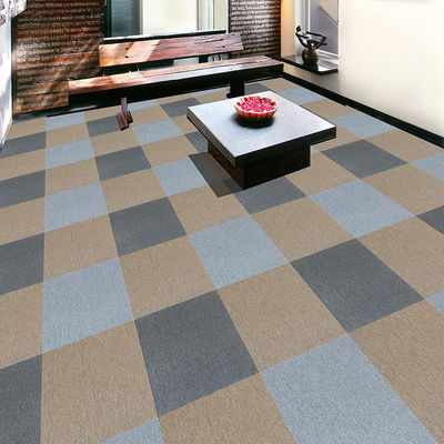 Square Tiles PET FRIENDLY Tapis Modular Carpets 50x50 For Office Commercial Carpet Sale