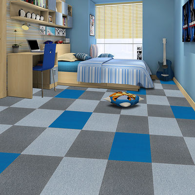Square Tiles PET FRIENDLY Tapis Modular Carpets 50x50 For Office Commercial Carpet Sale