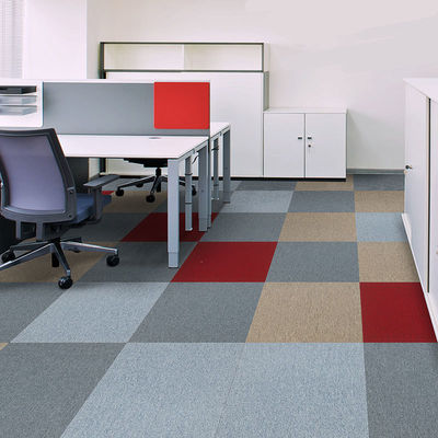 Square Tiles PET FRIENDLY Tapis Modular Carpets 50x50 For Office Commercial Carpet Sale