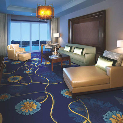 Custom Pattern Machine Woven Wool Nylon Carpet for Bedrooms Prayer Cars Banquet Halls