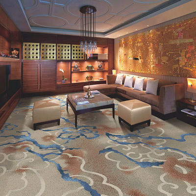 Custom Pattern Machine Woven Wool Nylon Carpet for Bedrooms Prayer Cars Banquet Halls