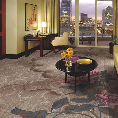 Custom Pattern Machine Woven Wool Nylon Carpet for Bedrooms Prayer Cars Banquet Halls
