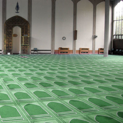 Custom Church Wall to Wall Axminster Carpet Roll for Muslim Hotel Room Backing PP Back