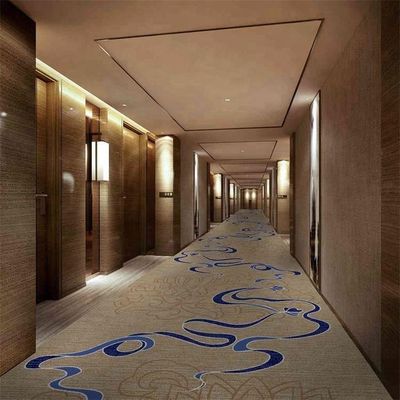 Hotel Hallway PET FRIENDLY 100% Nz Wool Axminster Carpet with Luxury Customized Design