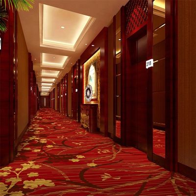 Hotel Hallway PET FRIENDLY 100% Nz Wool Axminster Carpet with Luxury Customized Design