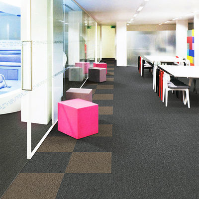 Fireproof Non Slip 50*50 Carpet Tiles in Modern Style for Commercial Office Flooring