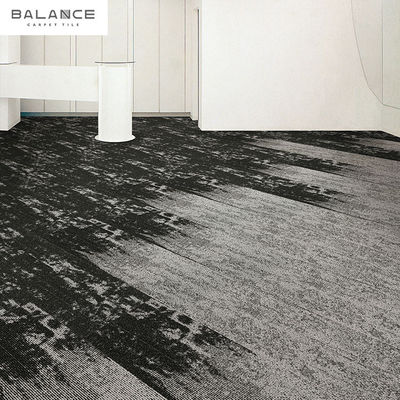 Custom Size Rectangle Tufted Pvc Backed Nylon Carpet Tiles for Office and Gym Floors