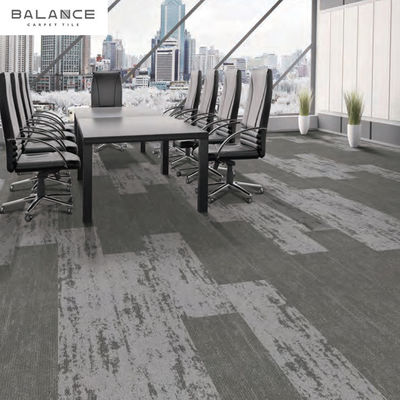 Custom Size Rectangle Tufted Pvc Backed Nylon Carpet Tiles for Office and Gym Floors