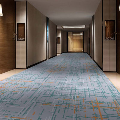 Customized Modern Pattern Printed Axminster Hotel Carpet for Wall to Wall Manufacture