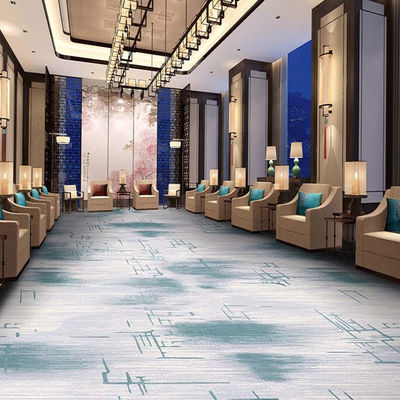Customized Modern Pattern Printed Axminster Hotel Carpet for Wall to Wall Manufacture