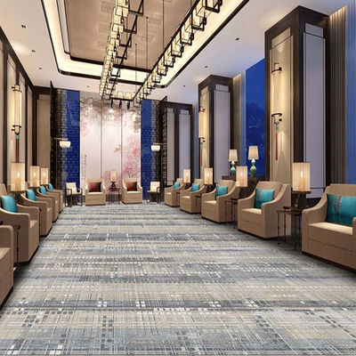 Customized Modern Pattern Printed Axminster Hotel Carpet for Wall to Wall Manufacture