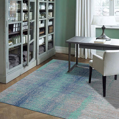 10mm Pile Height Zealand Wool Carpets Abstract Pattern Handtufted for Home Hotel Kitchen