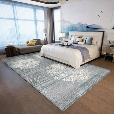 10mm Pile Height Zealand Wool Carpets Abstract Pattern Handtufted for Home Hotel Kitchen