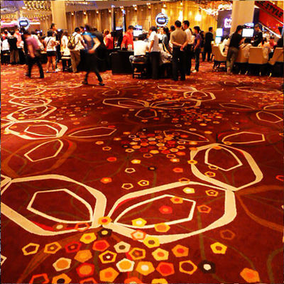 Customized Color Luxury Wool Wall To Wall Axminster Carpet for 5 Star Alfombras Hotel