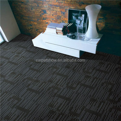50x50cm Good Ware-Resistant Polypropylene Carpet Tile with PVC Backing