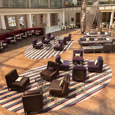 Tufted Hotel Stair Carpets with 80% Wool and 20% Nylon Made by 's Leading Carpet