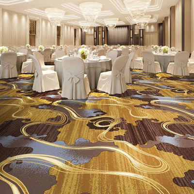 Custom Pattern Nylon Printed Carpet for Hotels Living Rooms Entrances Hallways Indoor