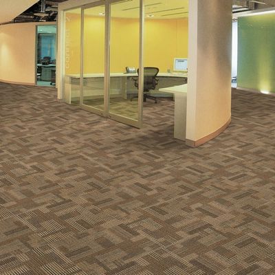 Hotel Modern 100x100 PVC Carpet Tiles with Teen Bedroom and 520g/sqm Pile Weight