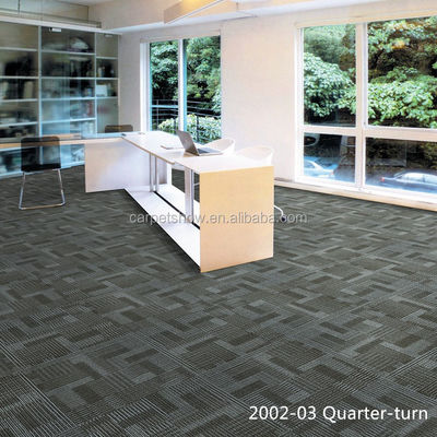 Hotel Modern 100x100 PVC Carpet Tiles with Teen Bedroom and 520g/sqm Pile Weight